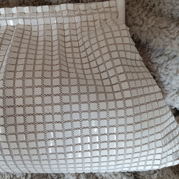 1960s Vintage White tile bag mod satchel - Picture 11 of 11